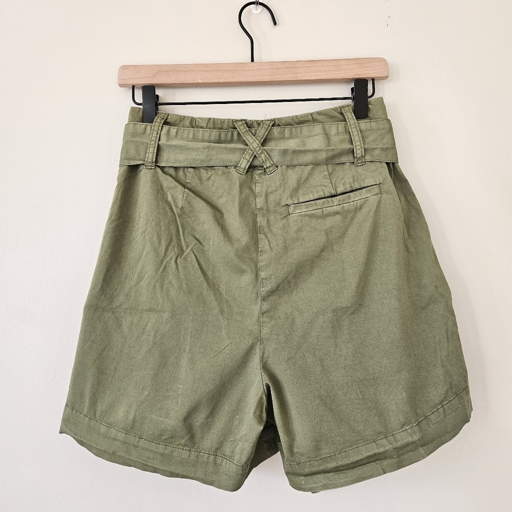 Alex Mill Olive Green Cotton Expedition Shorts - Picture 10 of 13